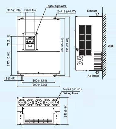 SJ700-370-450 LFUF2 / 370-550HFEF2, HFUF2